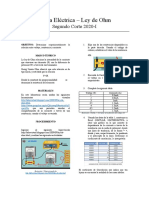 Fisica Electrica Laboratorio Segundo Corte