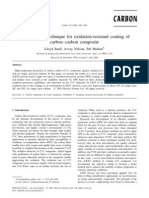 (2000) A Novel Laser Technique For Oxidation-Resistant Coating of Carbon-Carbon Composite