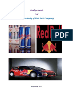 Assignment On A Case Study of Red Bull C