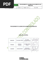 Cal-1406 Procedimiento Calibracion Elementos de Medicion