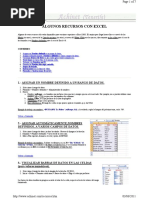 Funciones de Excel en Macros