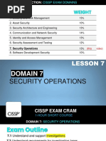 Cissp - Domain 7 Handout