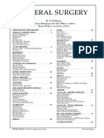 General Surgery: Dr. S. Gallinge R Gord On Bud Uhan and Sam Minor, e D Itors Dana M Kay, Associate e D Itor