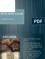 Jenis-Jenis Tanah