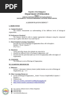 Levels of Biological Organization