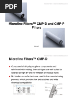 Microfine Filters™ CMP-D and CMP-P Filters: FSS-MF