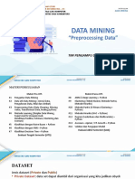 Pertemuan 3 - Preprocessing Data