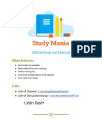 Study Mania: - Join Fast