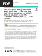 Brooks2019 - Article - ImprovingMentalHealthLiteracyA IMPETUS Study Protocol