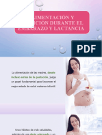 Alimentacion y Nutricion Durante El Embarazo