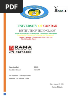 Yasichalew Final Intern - Report 2013