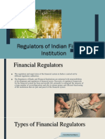 Regulators of Indian Financial Institution