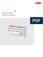 ABB I-Bus® KNX: SA/S 8.16.6.2 Switch Actuator