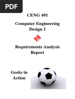 491 Requirement Analysis Report GeeksInAction