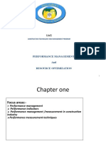 Performance Management Chapter 1&2