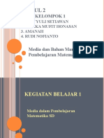 Media Dan Bahan Manipulatif Dalam Pembelajaran Matematika SD