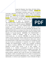 Contrato de Comodato Concejo Municipal