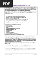 Module 3: The BSI Symbols, Part I (A)