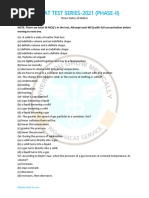 Test-03 - MDCAT Test Series 2021 Phase-II 