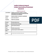 Plantilla: Evidencia Integral Ideando El Éxito: Innovación y Creatividad Semestral