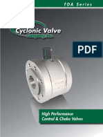 Cyclonic Choke Valve