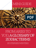 Mini Guide: A Glossary of Zodiac Terms