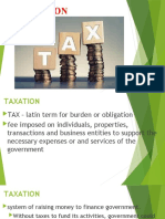 Viii. Taxation