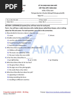 ĐỀ CHỌN HSG TỈNH FILE TL 22