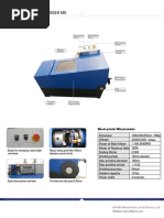 Manual Punch Die Grinder M6: Emergency Stop Emergency Stop