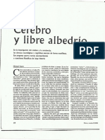 Cerebro y Libre Albedrío