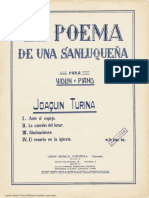 Partitura Poema de Una Sanluqueña PDF