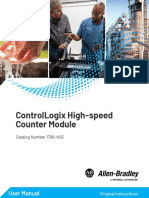 Controllogix High-Speed Counter Module: User Manual