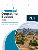 Birmingham Mayor Randall Woodfin's Proposed Fiscal Year 2022 Budget