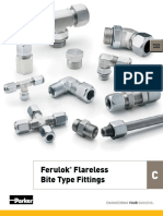 Ferulok Flareless Bite Type Fittings: Visual Index