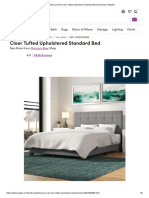 Cloer Tufted Upholstered Standard Bed: Find Anything Home..