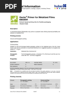 Technical Information: Gecko Primer For Metalized Films 6663004