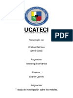 Metales Investigacion