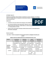 Módulo 3 Actividad N°3 Diseño Intervención Educativa