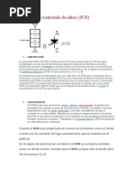 Rectificador Controlado de Silicio SCR