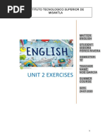 Unit 2 Exercises