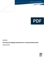 Guideline Fencing Edging Treatments For Cycling Infrastructure