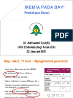 Hipoglikemia Pada Bayi