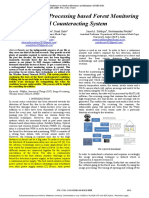 Iot and Image Processing Based Forest Monitoring and Counteracting System