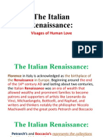 The Italian Renaissance