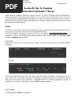 02 - Control de Flujo de Programa, Sentencias y Bucles