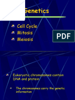 Genetics: Cell Cycle Mitosis Meiosis