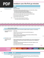 Immediate Newborn Care: The First 90 Minutes: Time Band