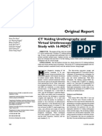 CT Urethrography