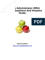 Database Administrator DBA Interview Questions and Answers 54