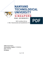 BS1005 Wet Lab Report